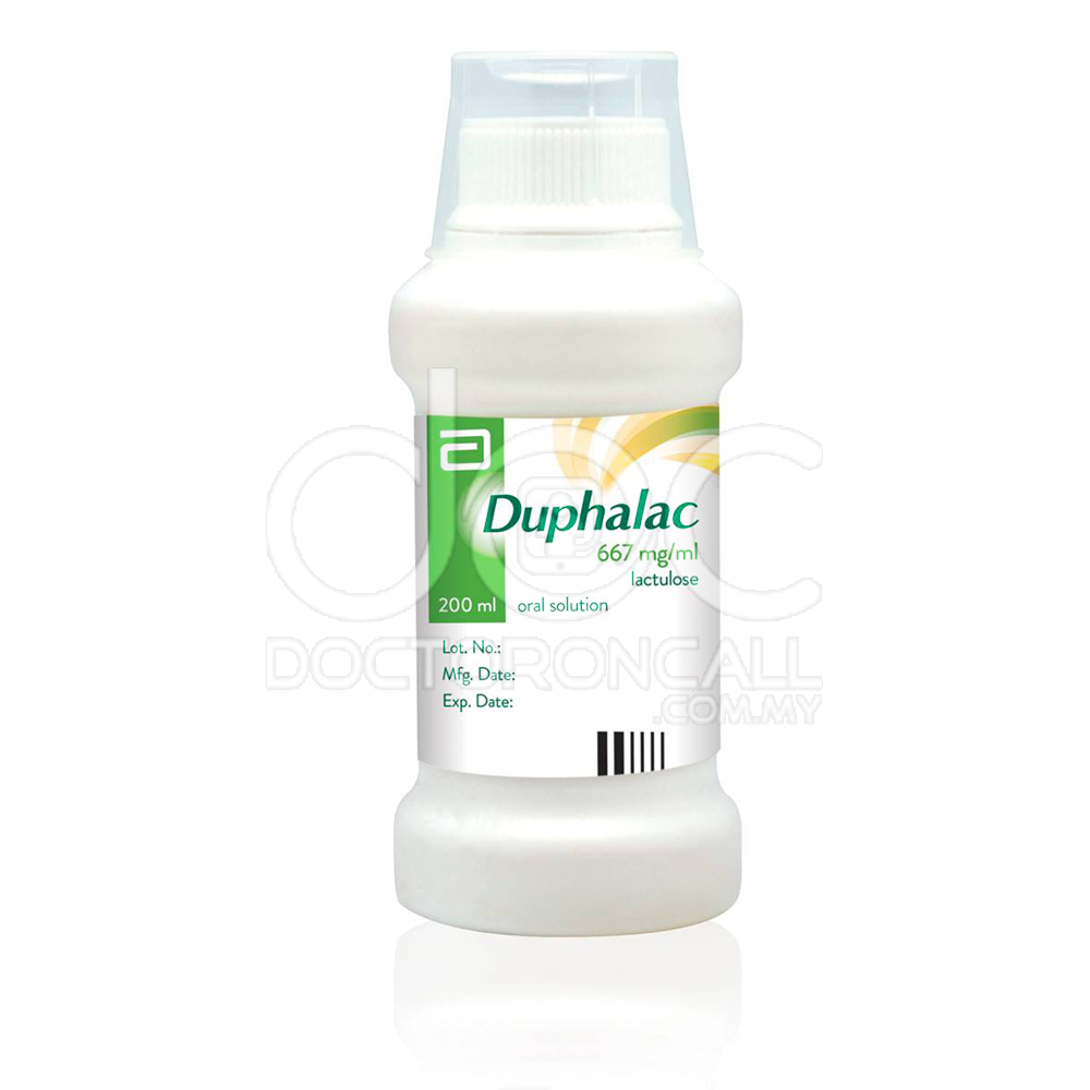 Abbott Duphalac Syrup 200ml - DoctorOnCall Online Pharmacy