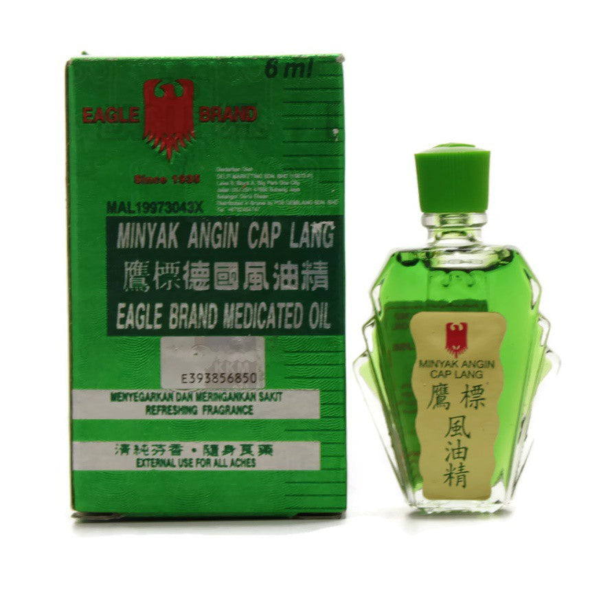 Eagle Green Medicated Oil 24ml - DoctorOnCall Farmasi Online