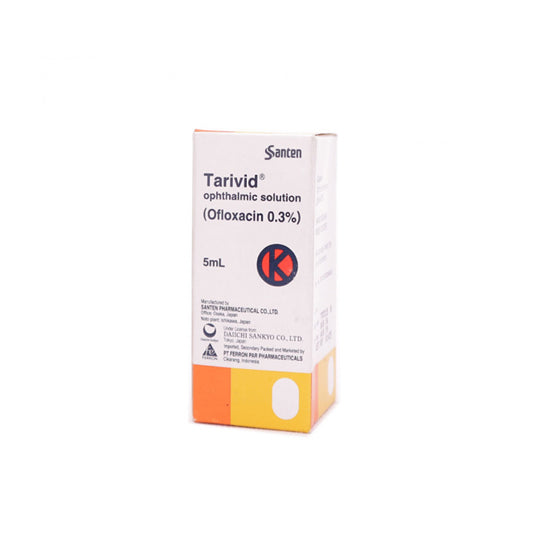 Tarivid 3% Eye Solution 5ml - DoctorOnCall Online Pharmacy