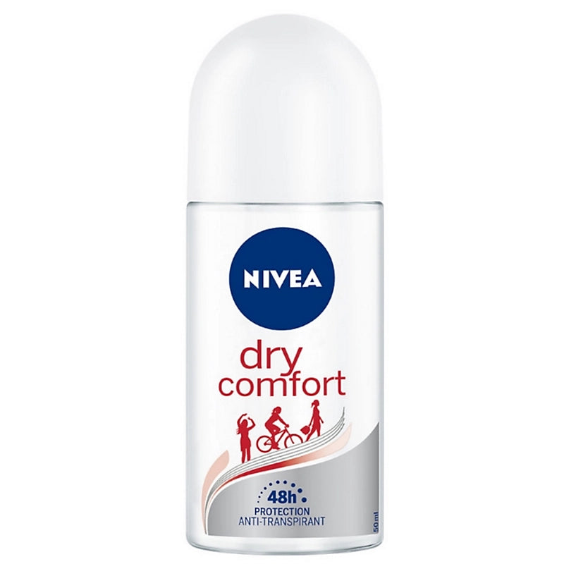 Nivea (Women) Dry Comfort Roll On 50ml x2 - DoctorOnCall Online Pharmacy