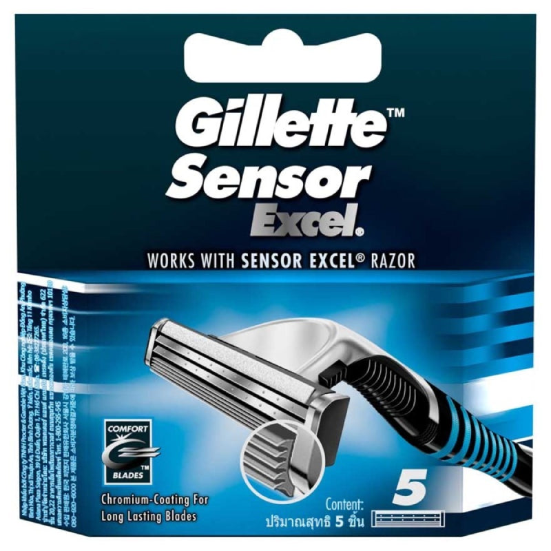 Gillette Sensor Excel 5 Cartridges - 5s - DoctorOnCall Online Pharmacy