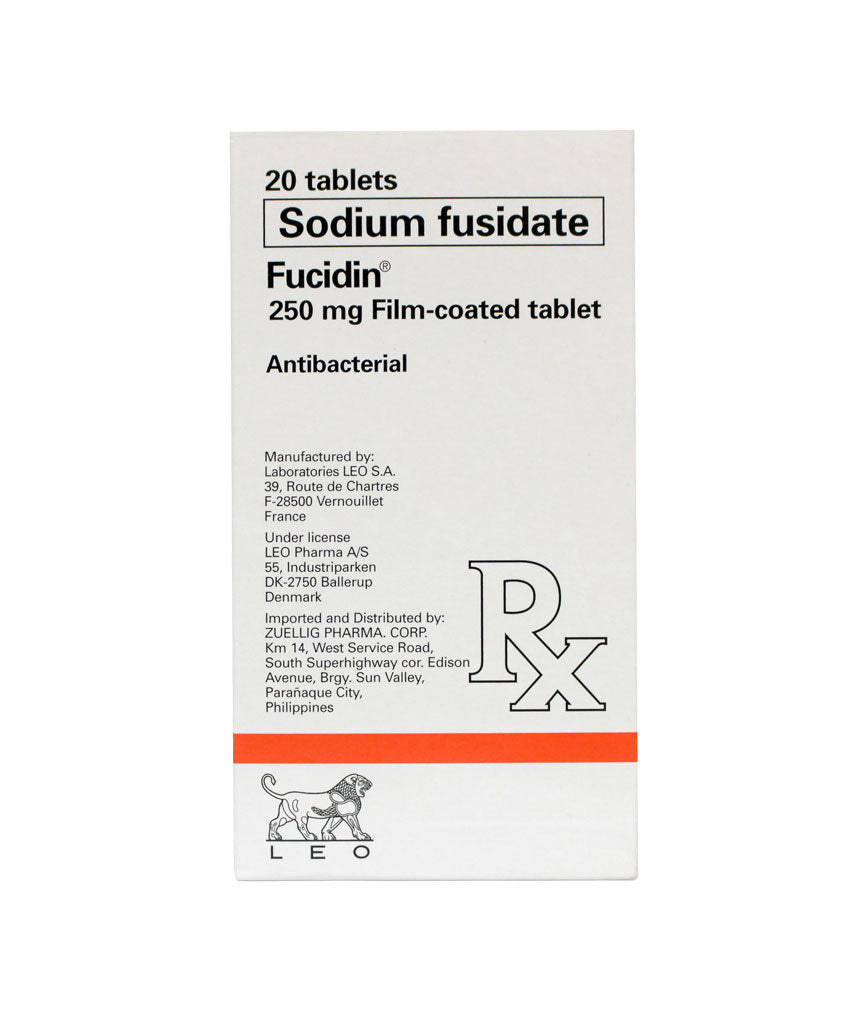 Fucidin 250mg Tablet 20s - DoctorOnCall Online Pharmacy