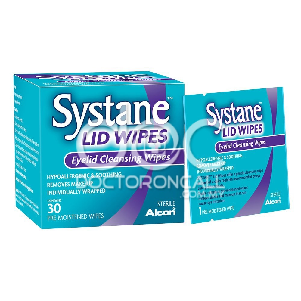 Systane Lid Wipes 30s - DoctorOnCall Farmasi Online