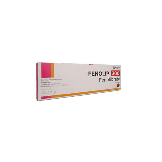 Fenolip 300mg Capsule 10s (strip) - DoctorOnCall Farmasi Online