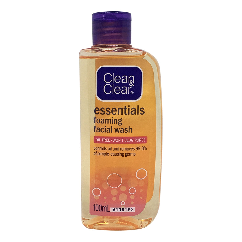 Clean and Clear Essentials Foaming Facial Wash 100 ml.