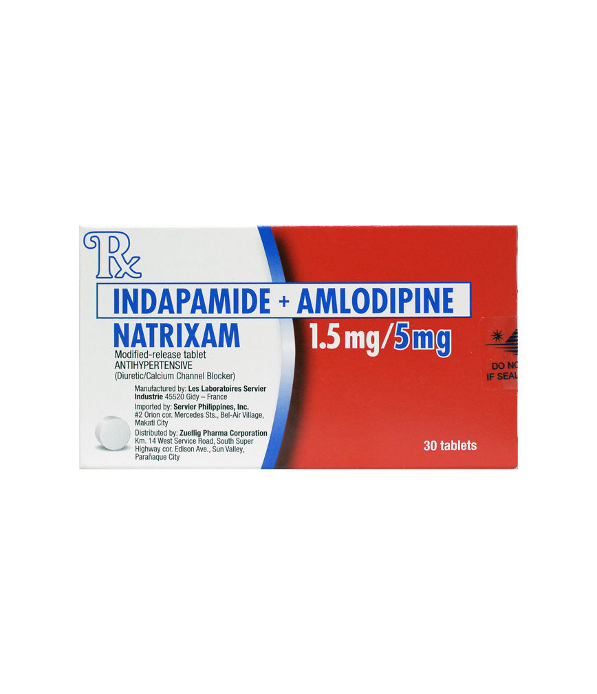 Natrixam MR 1.5mg/5mg FC Tablet 30s - DoctorOnCall Farmasi Online