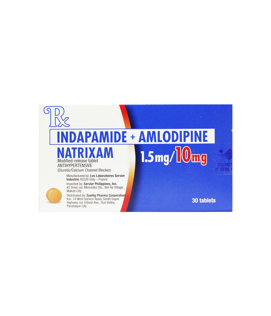 Natrixam MR 1.5mg/10mg FC Tablet 30s - DoctorOnCall Farmasi Online