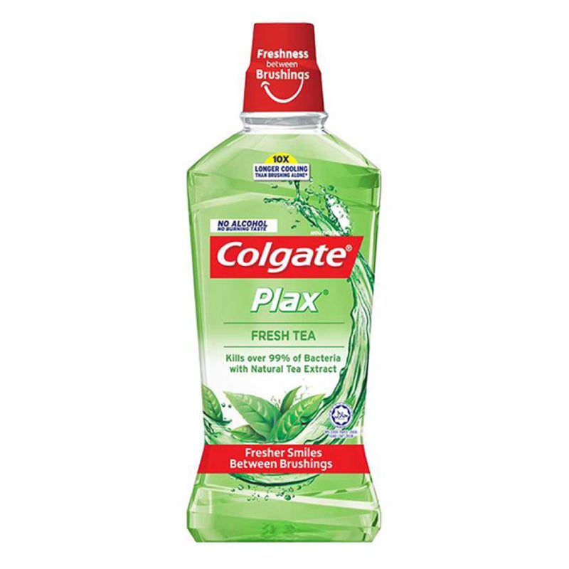 Colgate Plax Fresh Tea Mouthwash 750ml x2 - DoctorOnCall Online Pharmacy