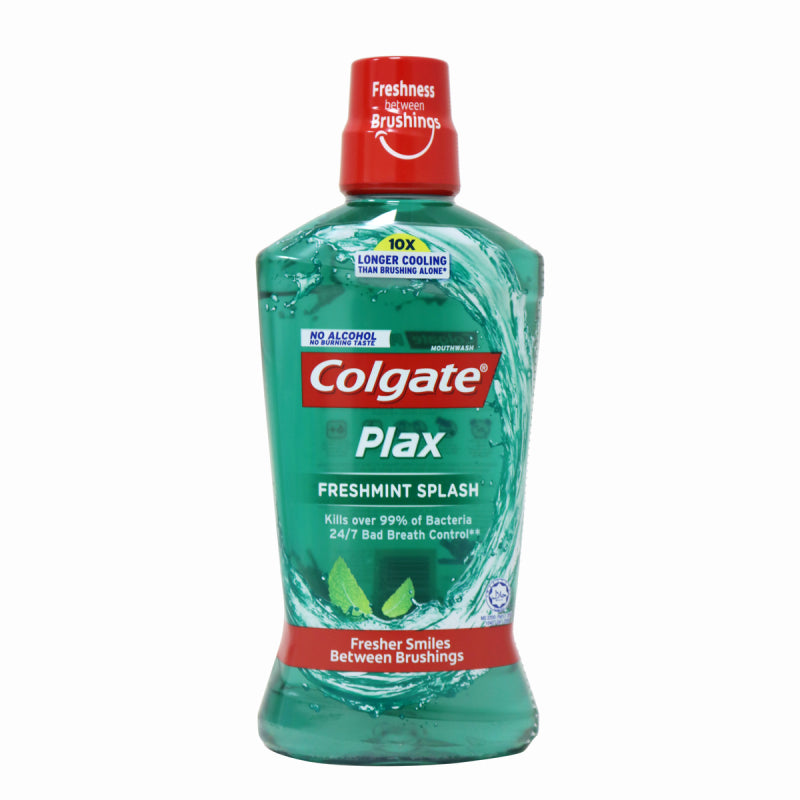 Colgate Plax Fresh Mint Mouthwash 750ml - DoctorOnCall Online Pharmacy