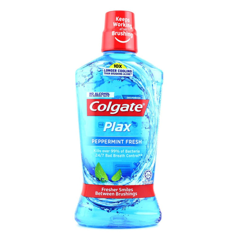 Colgate Plax Pepper Mint Mouthwash 750ml - DoctorOnCall Farmasi Online