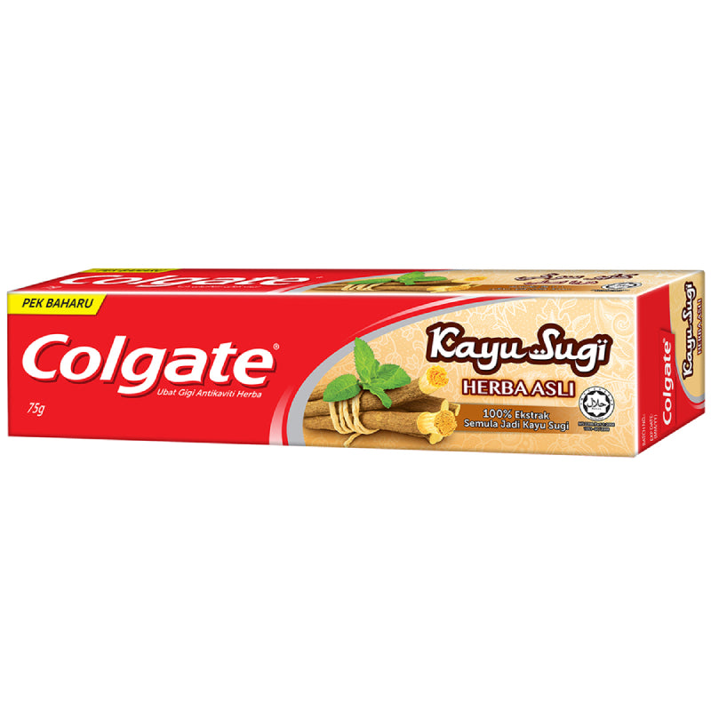 Colgate CDC Kayu Sugi Base Toothpaste 75g - DoctorOnCall Farmasi Online