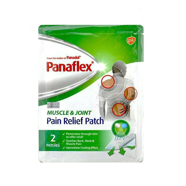 Panaflex Pain Relief Patch 2 pieces (packet) - DoctorOnCall Online Pharmacy