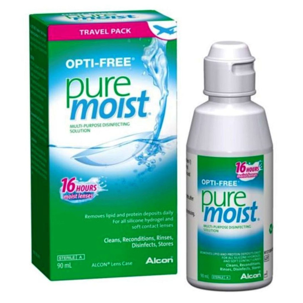 Opti-free Puremoist Multi-Purpose Disinfecting Solution 300ml - DoctorOnCall Farmasi Online