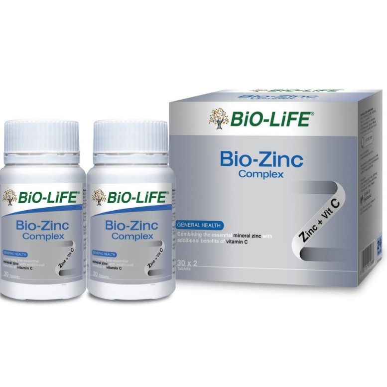 Bio-Life Bio-Zinc Complex Tablet 30s x2 - DoctorOnCall Farmasi Online