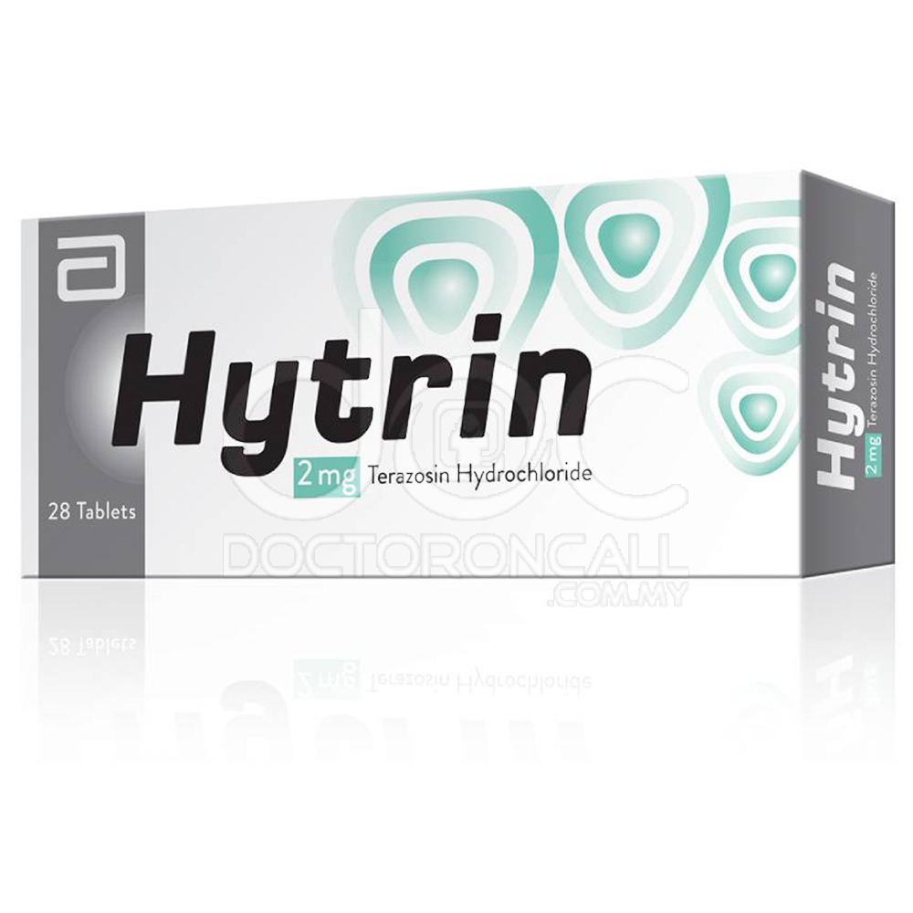 Hytrin 2mg Tablet 28s - DoctorOnCall Online Pharmacy