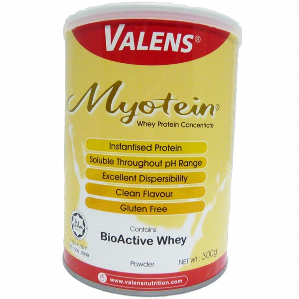 Valens Myotein Whey Protein Powder 300g - DoctorOnCall Farmasi Online