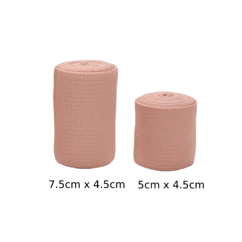 AHC Elastic Bandage (Skin Color) (7.5cmx4.5m) 1s - DoctorOnCall Farmasi Online