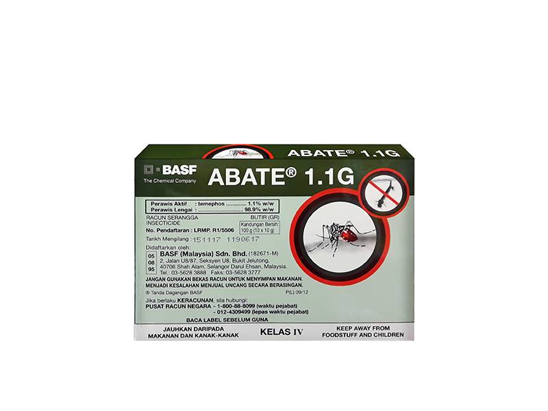 Abate 1.1g Aedes Mosquito Larvae Killer - 10g x10 - DoctorOnCall Farmasi Online