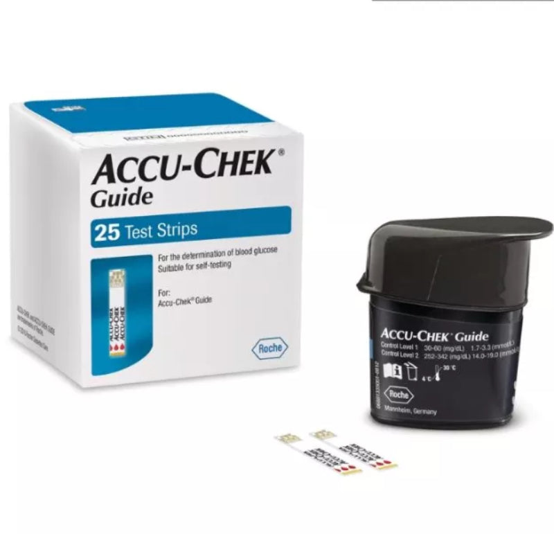 Accu-Chek Guide Strip 25s - DoctorOnCall Online Pharmacy