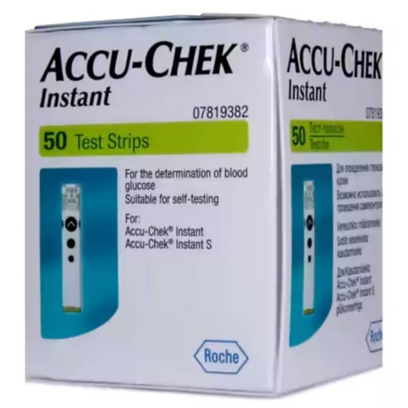 Accu Chek Instant S Test Strips 50s - DoctorOnCall Online Pharmacy