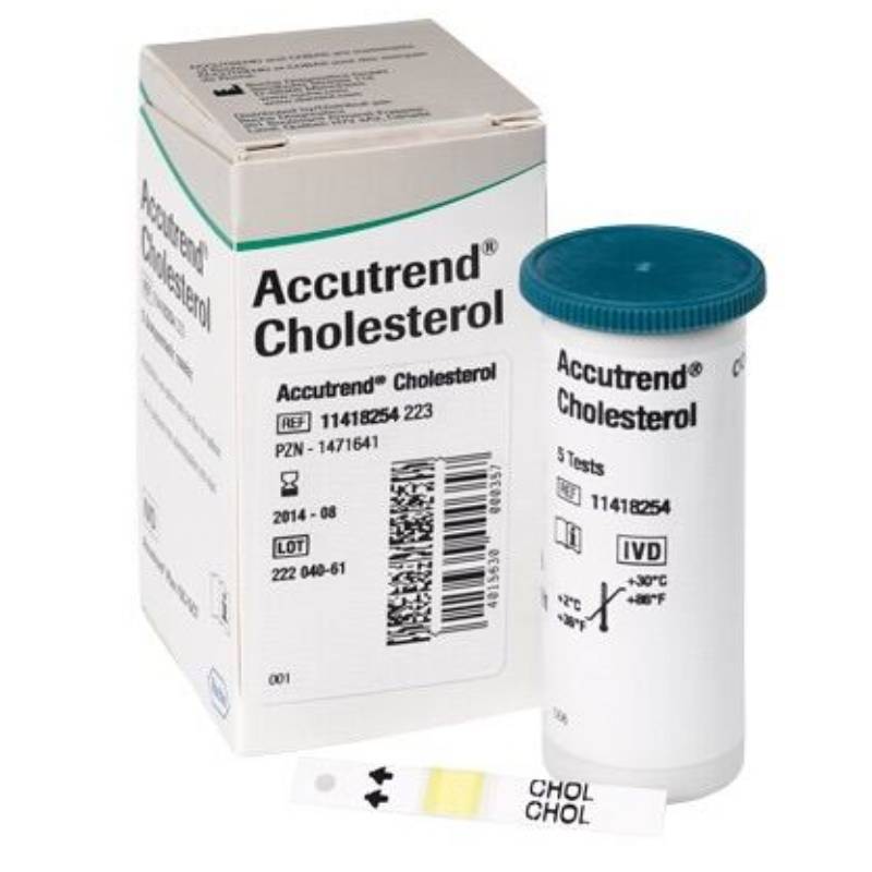 Accutrend Cholesterol Test Strip 25s - DoctorOnCall Farmasi Online