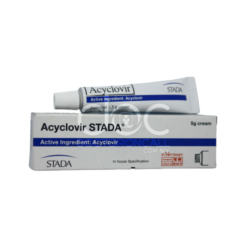 Acyclovir Stada 5% Cream 2g - DoctorOnCall Online Pharmacy