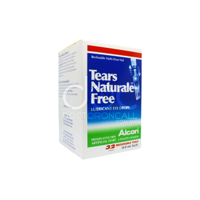 Alcon Tears Naturale Free 32s - DoctorOnCall Online Pharmacy