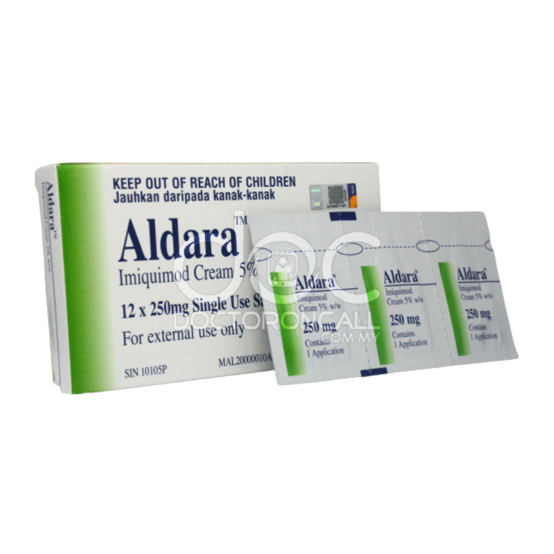 Aldara 5% Cream - 12s - DoctorOnCall Online Pharmacy