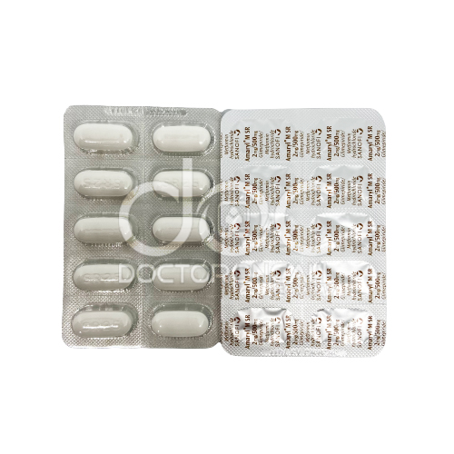 Amaryl M SR 2/500mg Tablet 30s - DoctorOnCall Online Pharmacy