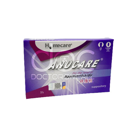 YSP Anucare Suppository 5s - DoctorOnCall Online Pharmacy