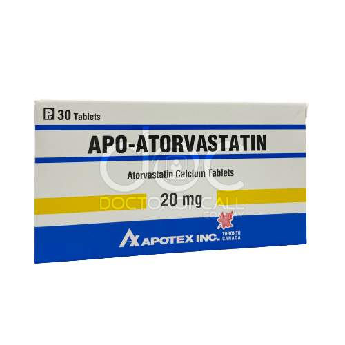 Atorvastatin 20 mg