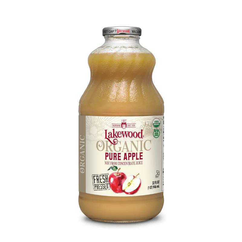 Apple Juice Organic Lakewood 32oz - DoctorOnCall Farmasi Online