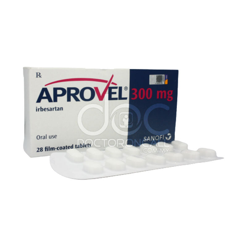 Aprovel 300mg Tablet 28s - DoctorOnCall Online Pharmacy
