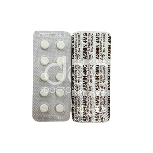 Asmin 4mg Tablet 10s (strip) - DoctorOnCall Online Pharmacy