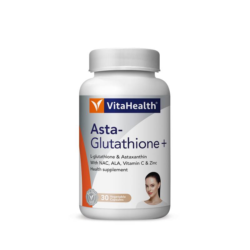 VitaHealth Asta Glutathione Plus 30s - DoctorOnCall Online Pharmacy