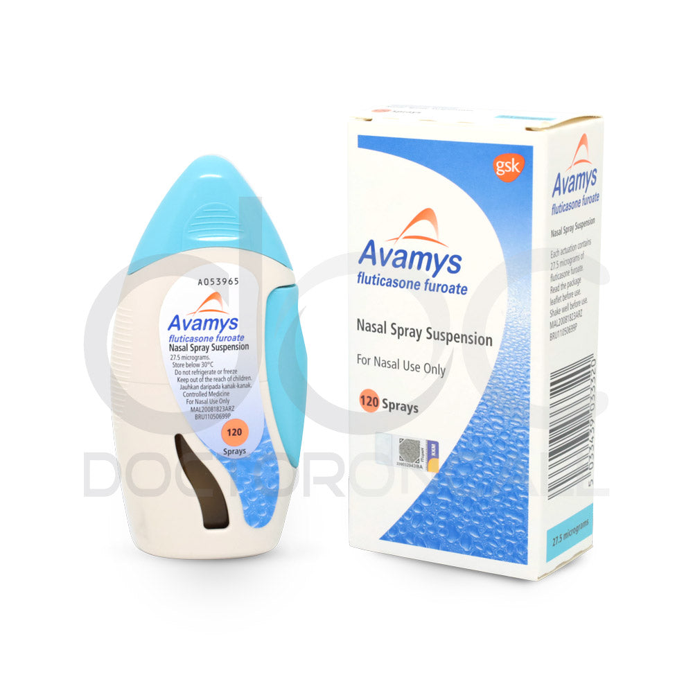 Avamys 27.5mcg Nasal Spray Suspension 60 doses - DoctorOnCall Online Pharmacy