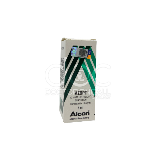 Azopt 1% Eye Suspension - 5ml - DoctorOnCall Online Pharmacy