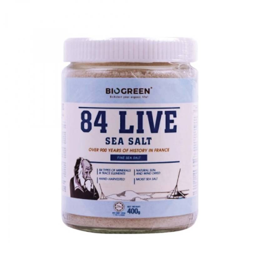 Biogreen Celtic Live Sea Salt Fine - 400g - DoctorOnCall Online Pharmacy