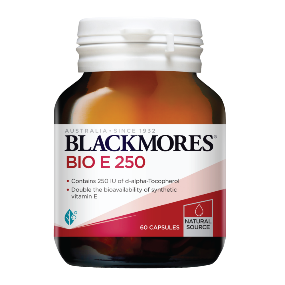 Blackmores Bio E 250 Capsule - 60s - DoctorOnCall Farmasi Online