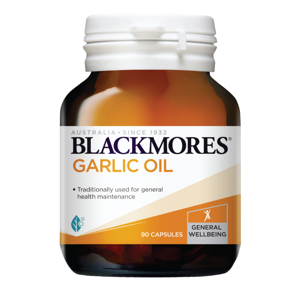 Blackmores Garlic Oil Capsule-Benjolan bahagian dada