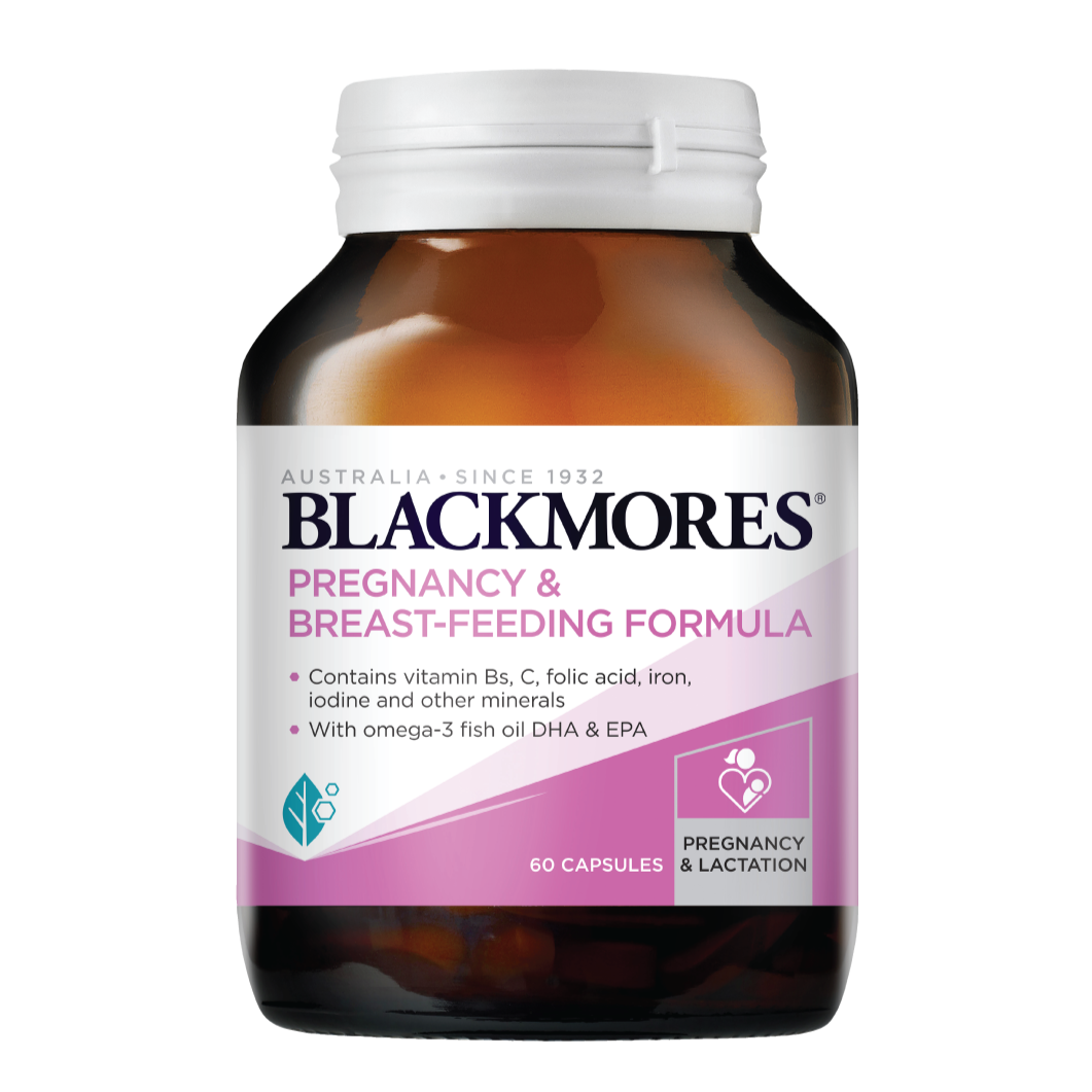 Blackmores Pregnancy + Breast Feeding Capsule 60s - DoctorOnCall Online Pharmacy