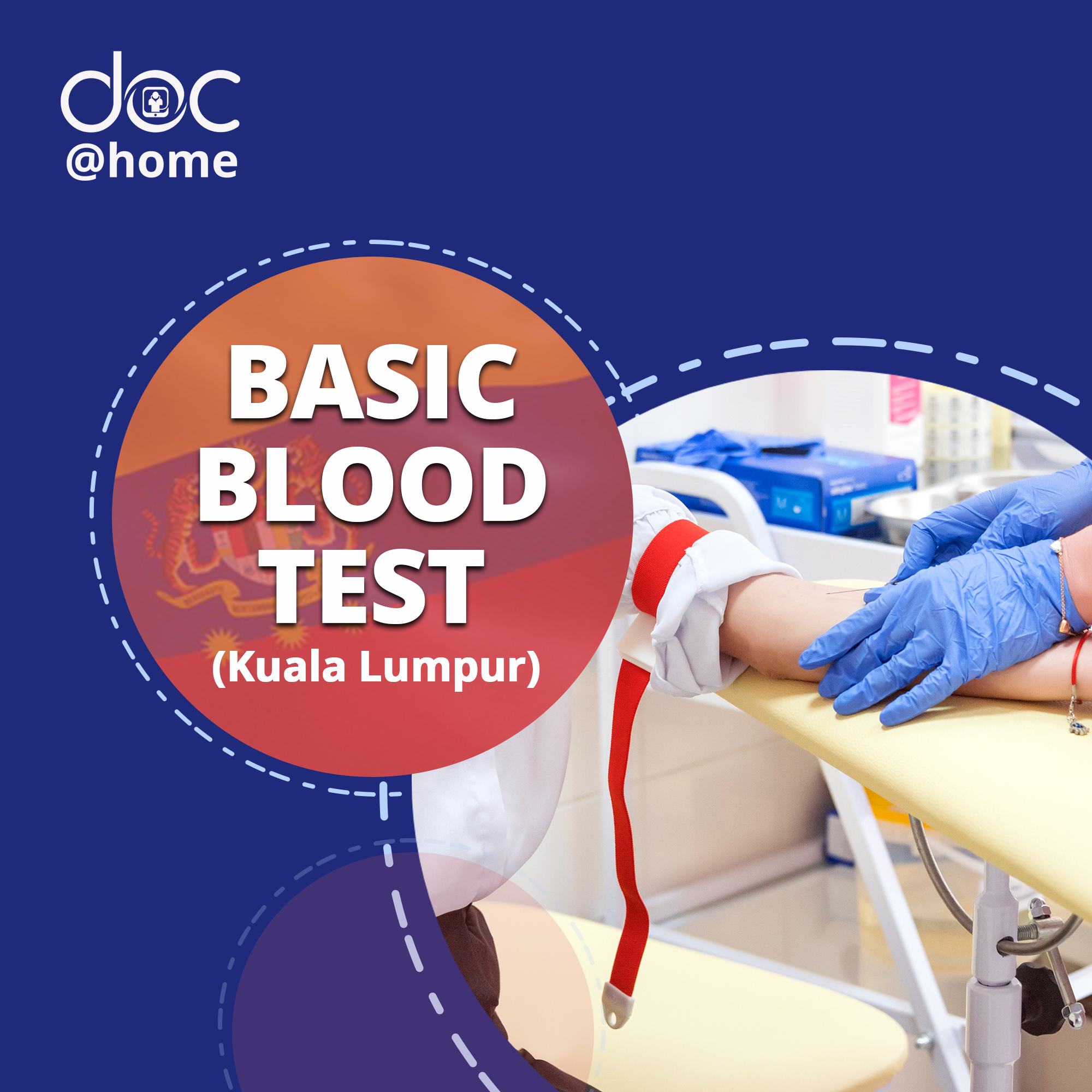 Basic Blood Test Package At Home (Kuala Lumpur) - Basic Blood Test x 1 (pax) - DoctorOnCall Online Pharmacy