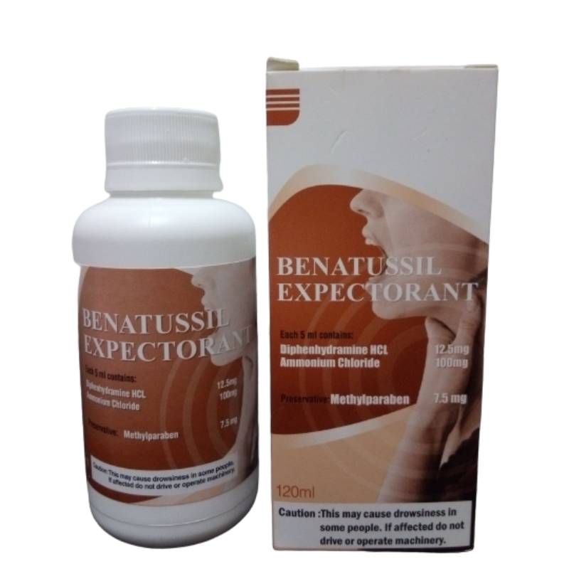 Benatussil Expectorant 120ml - DoctorOnCall Online Pharmacy
