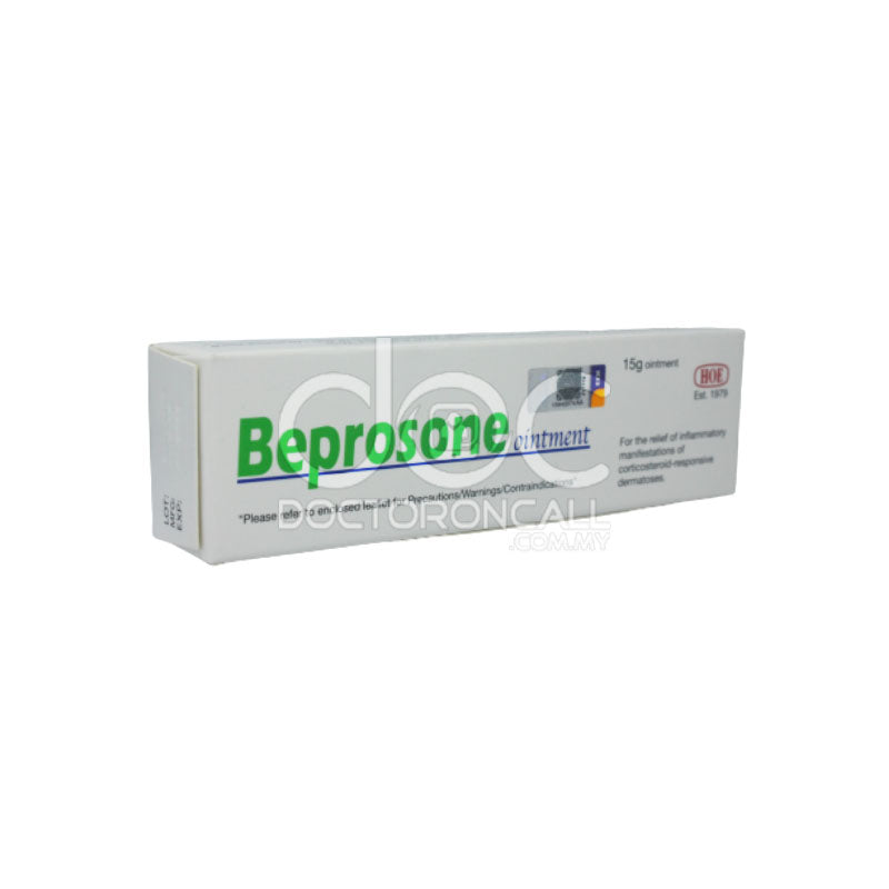 HOE Beprosone 0.064% Ointment 15g - DoctorOnCall Online Pharmacy