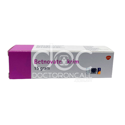 Betnovate 0.1% Cream 15g - DoctorOnCall Farmasi Online