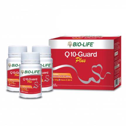 Bio-Life Q10-Guard Plus Capsule 30s x3 - DoctorOnCall Farmasi Online
