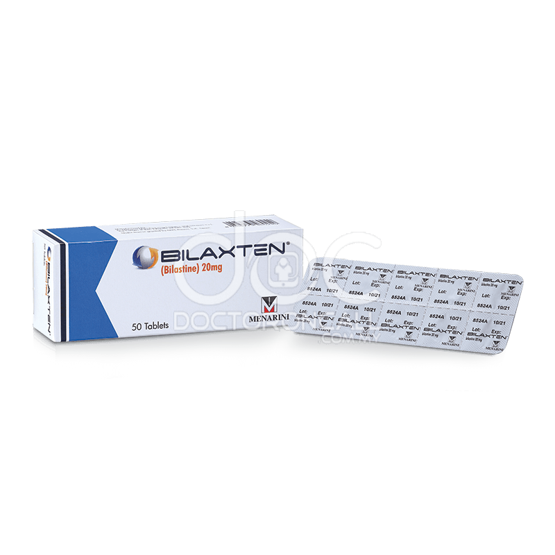 Bilaxten 20mg Tablet - 10s (strip) - DoctorOnCall Farmasi Online