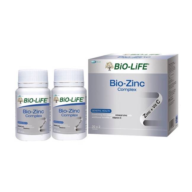 Bio-Life Bio-Zinc Complex Tablet 30s x2 - DoctorOnCall Farmasi Online