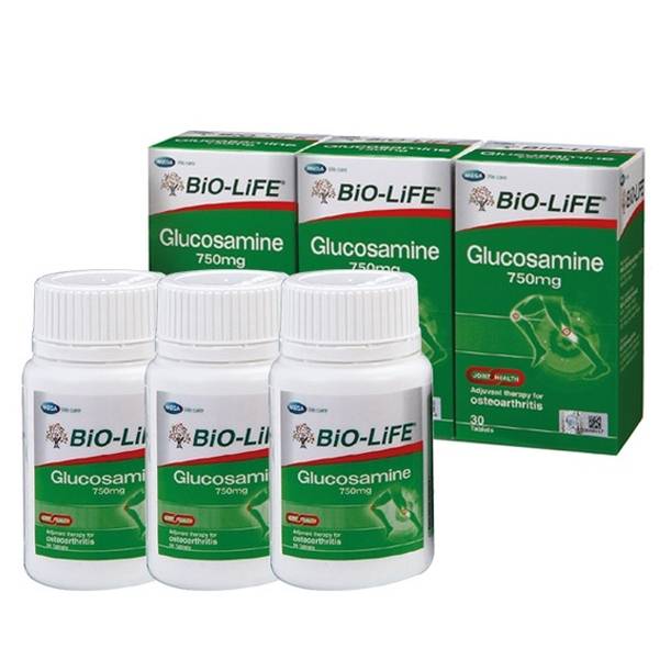 Bio-Life Glucosamine 750mg Tablet 30s x2 - DoctorOnCall Online Pharmacy