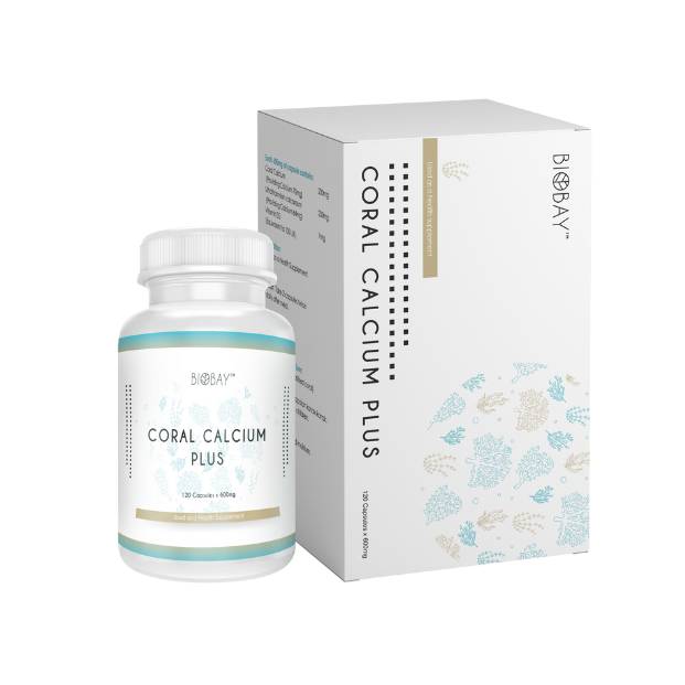 Biobay Coral Calcium Plus Capsule 120s - DoctorOnCall Farmasi Online